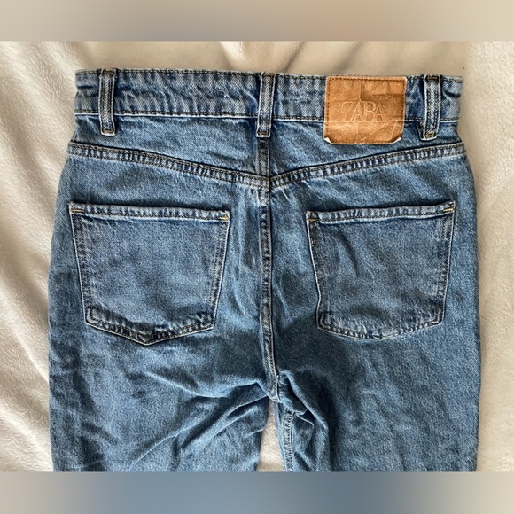 Zara womens size 4 Relaxed Denim Jeans - Picture 6 of 9